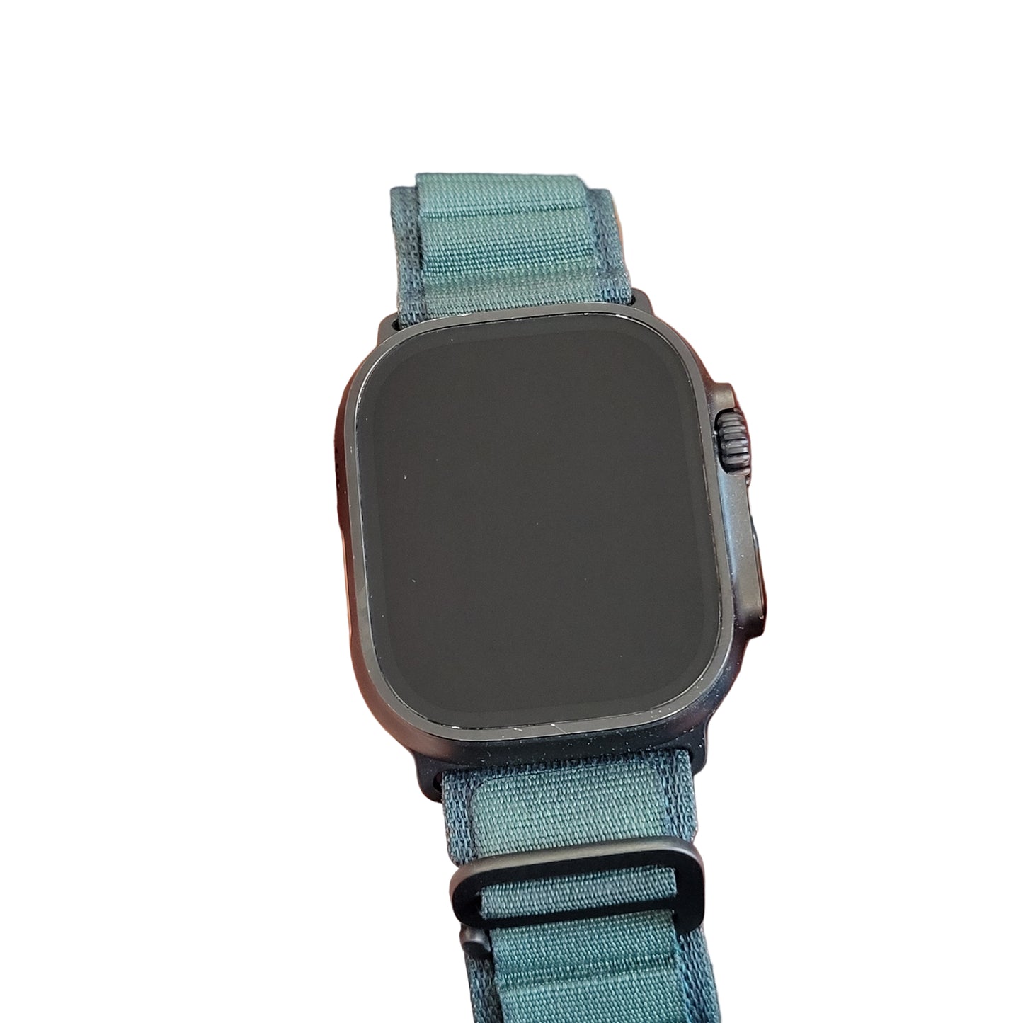 GPS Only Apple Watch Ultra 2 49MM Black Titanium Green Alpine Loop MX4P3LW/A