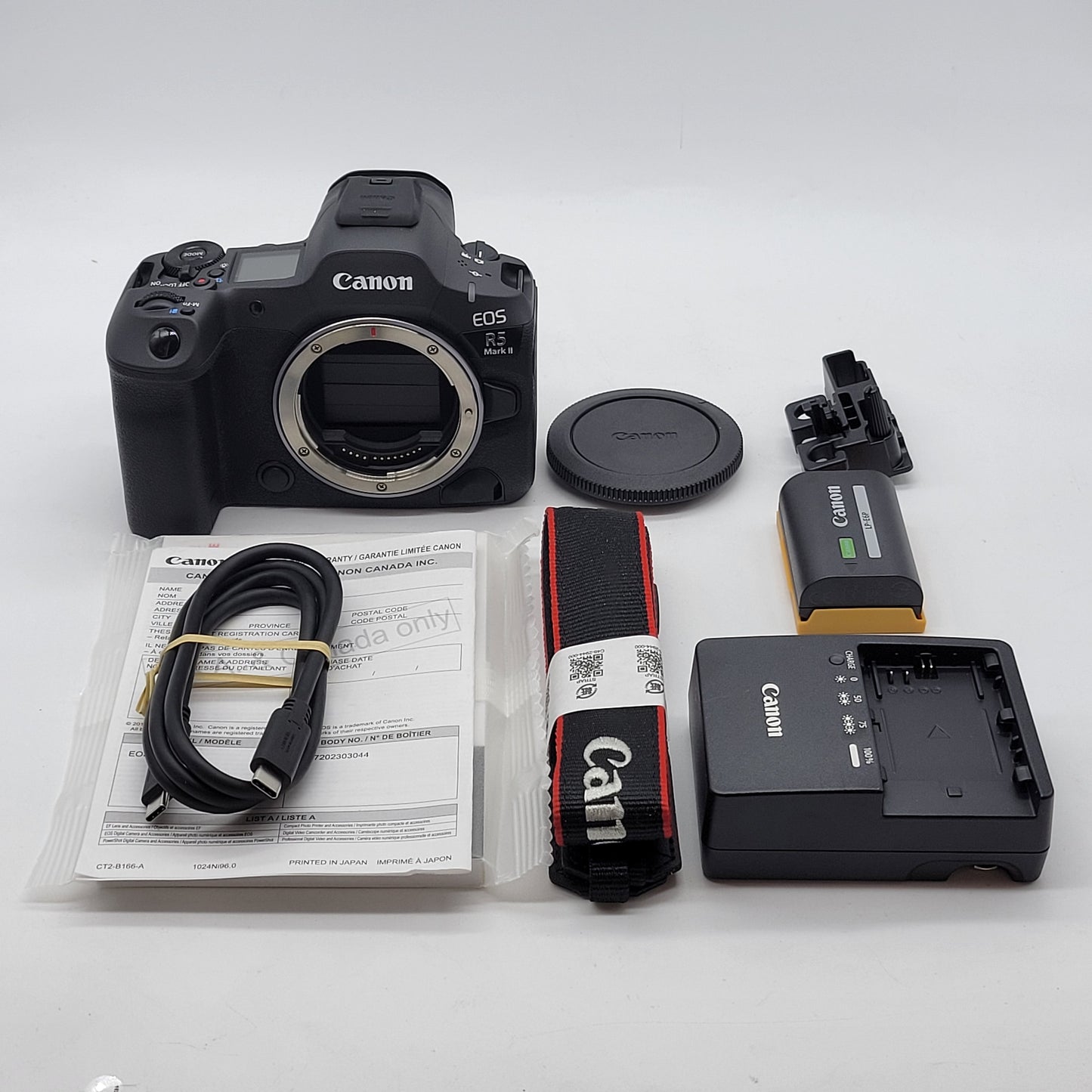 Canon EOR R5 Mark II 45MP Full Frame Mirrorless Digital Camera