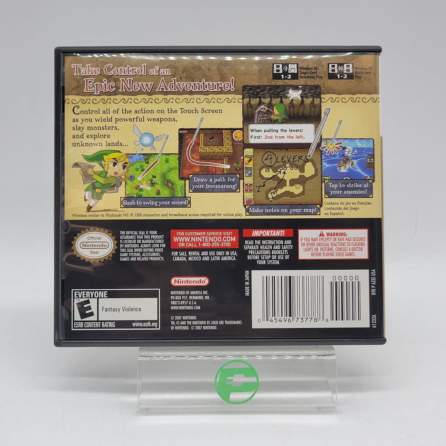 Zelda Phantom Hourglass (Nintendo DS, 2007)