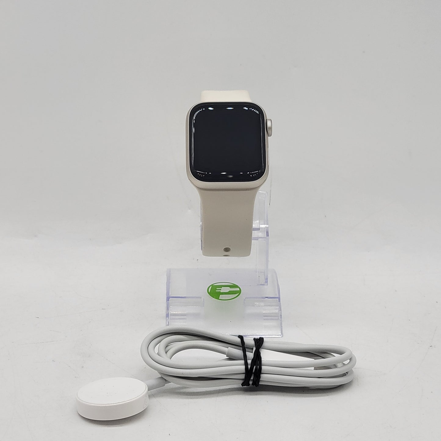GPS Only Apple Watch SE 2nd Gen 40MM Starlight Aluminum Sport Band MXEF3LL/A