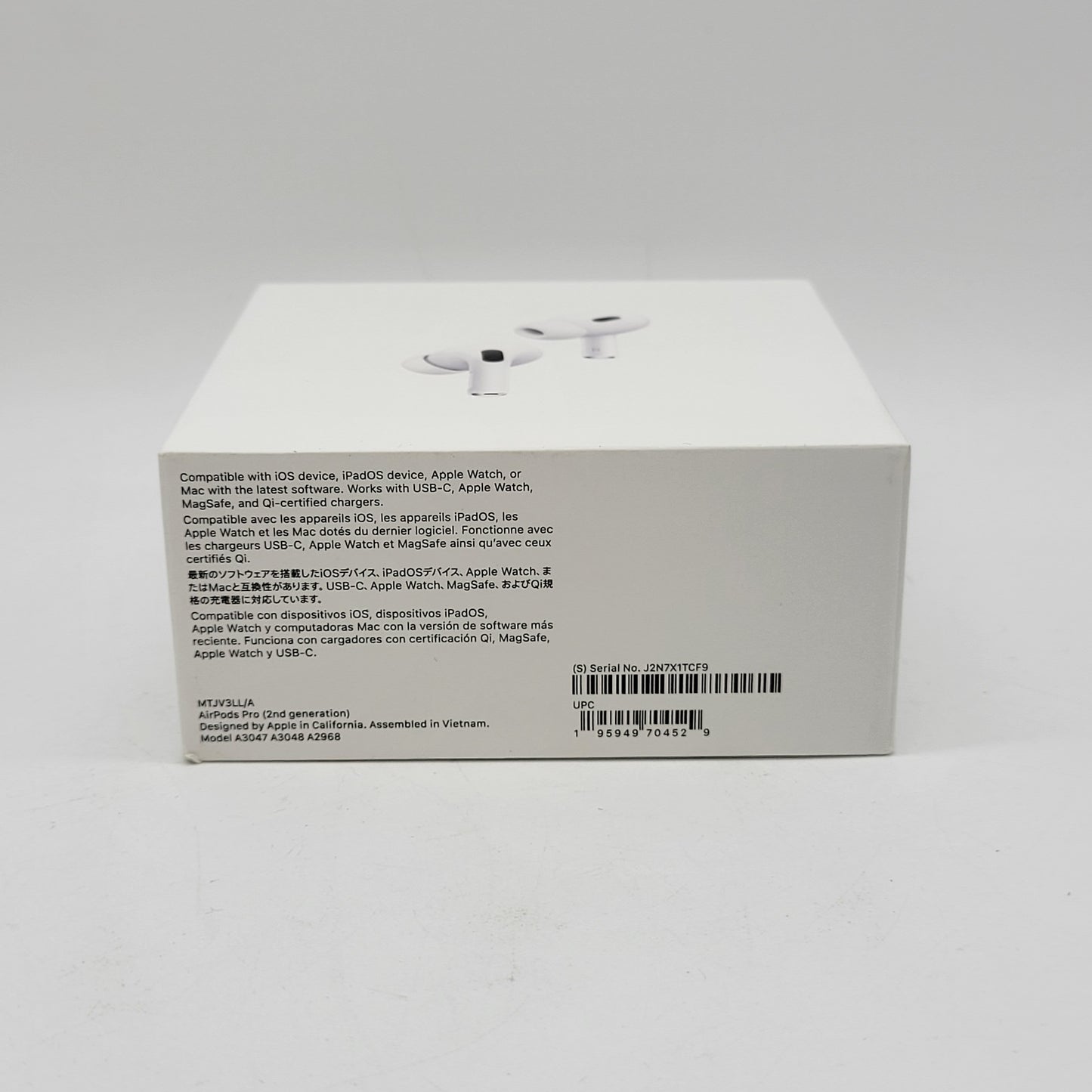 New Apple AirPods Pro 2nd Gen with MagSafe Charging Case A3048 A3047 A2968