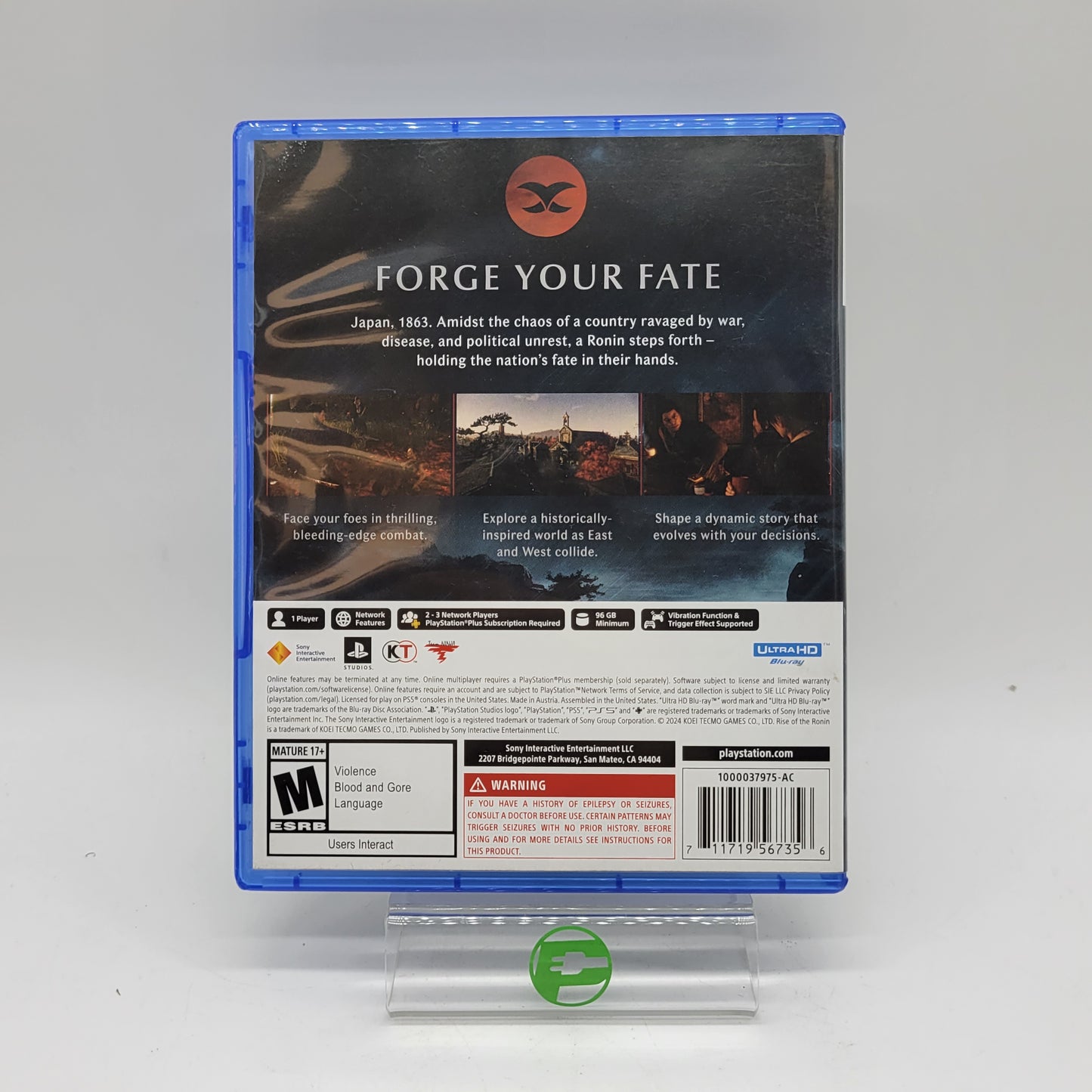 Rise Of The Ronin (Sony PlayStation 5 PS5, 2024)
