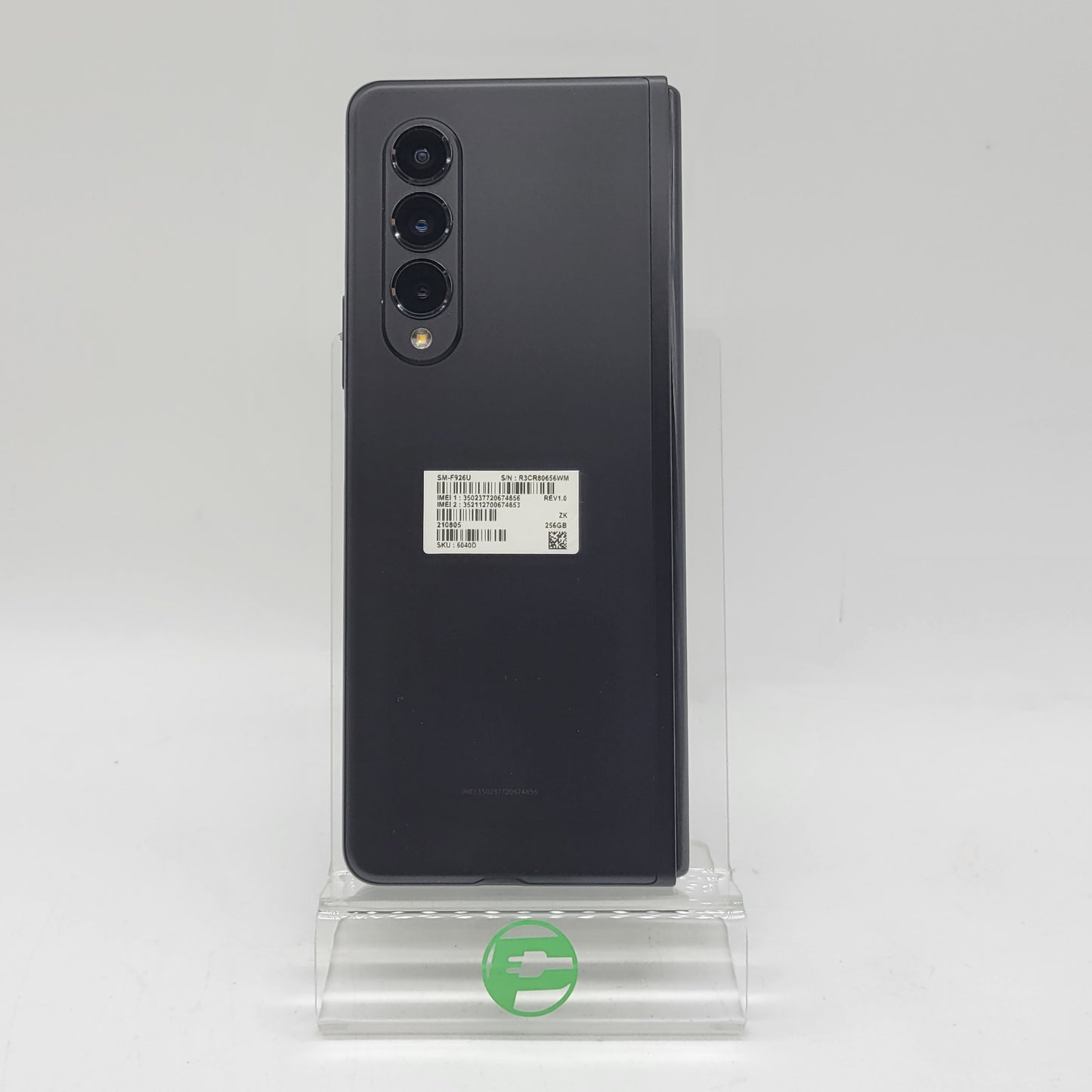 Unlocked Samsung Galaxy Z Fold3 5G 12GB RAM 256GB SM-F926U Absolute Black