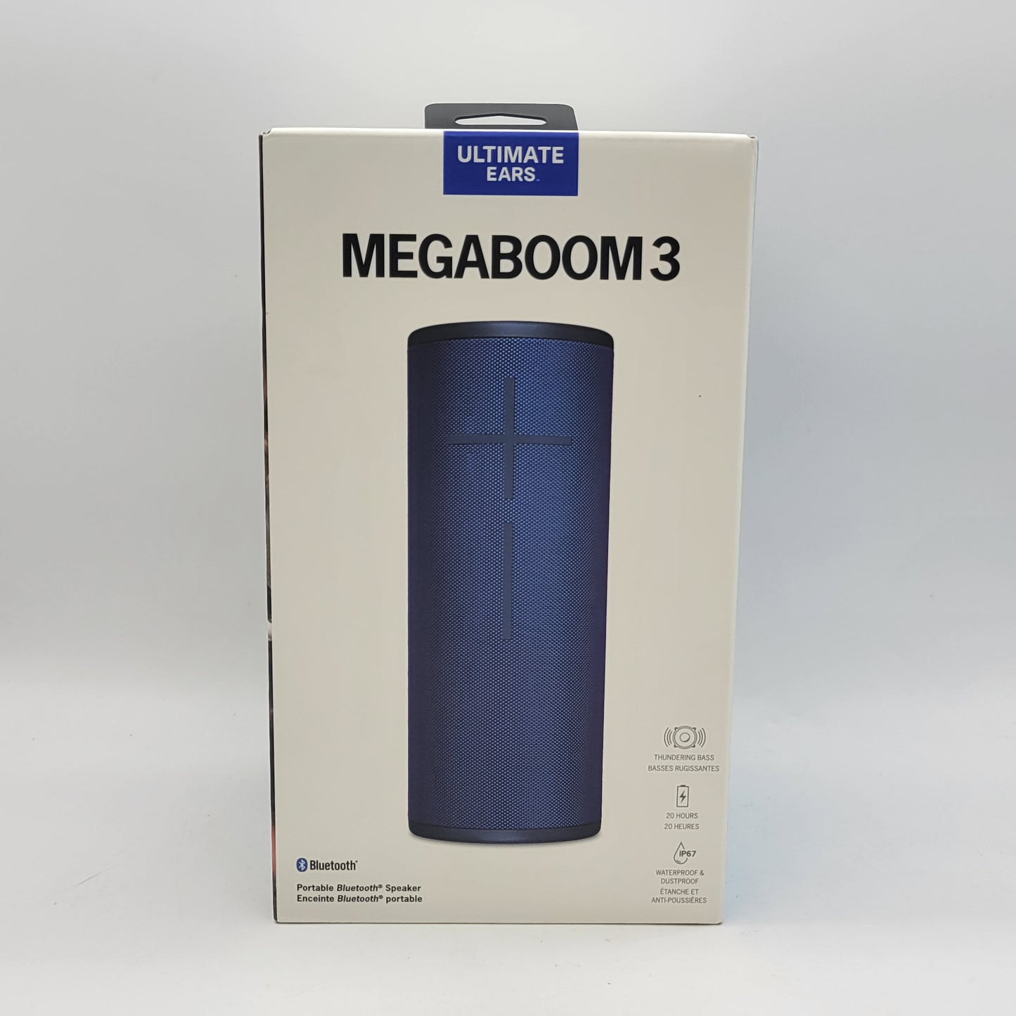 New Ultimate Ears MegaBoom 3 Bluetooth Speaker Blue S-00171