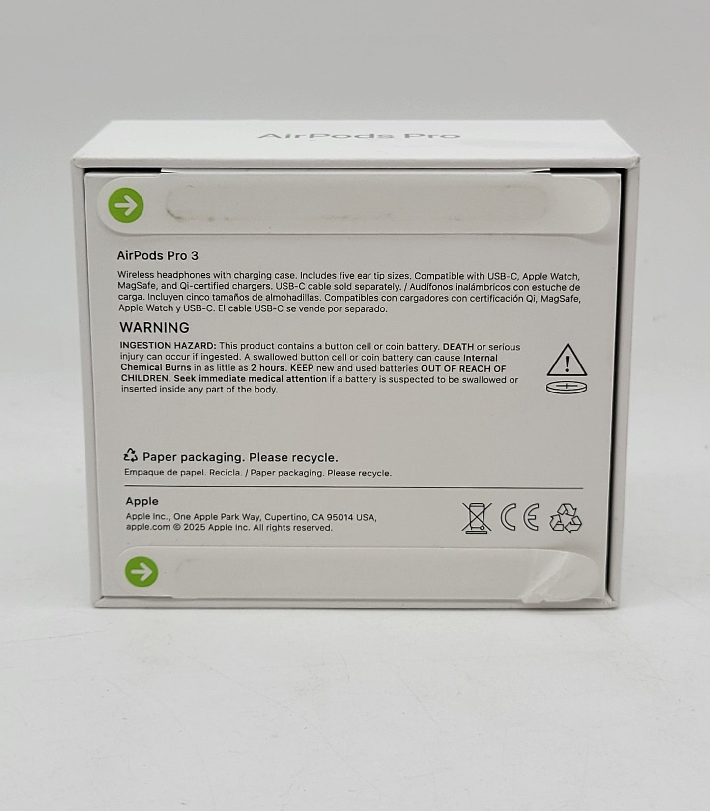 New Apple AirPods Pro 3rd Gen with MagSafe Charging Case A3064 A3063 A3122