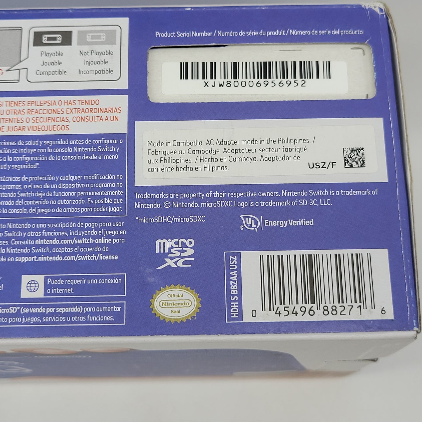 New Nintendo Switch Lite Handheld Game Console HDH-001 Blue