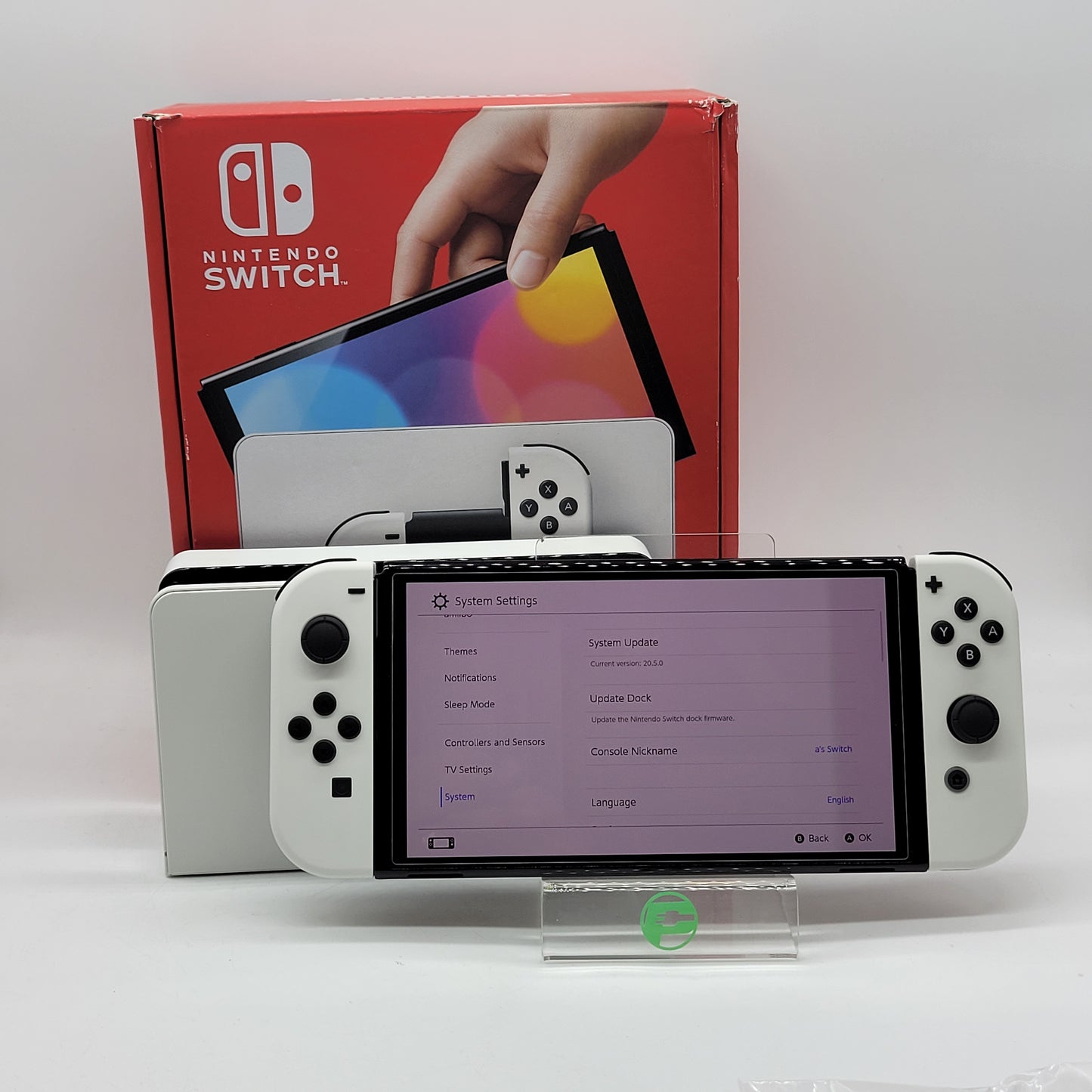 Nintendo Switch OLED Video Game Console HEG-001 White