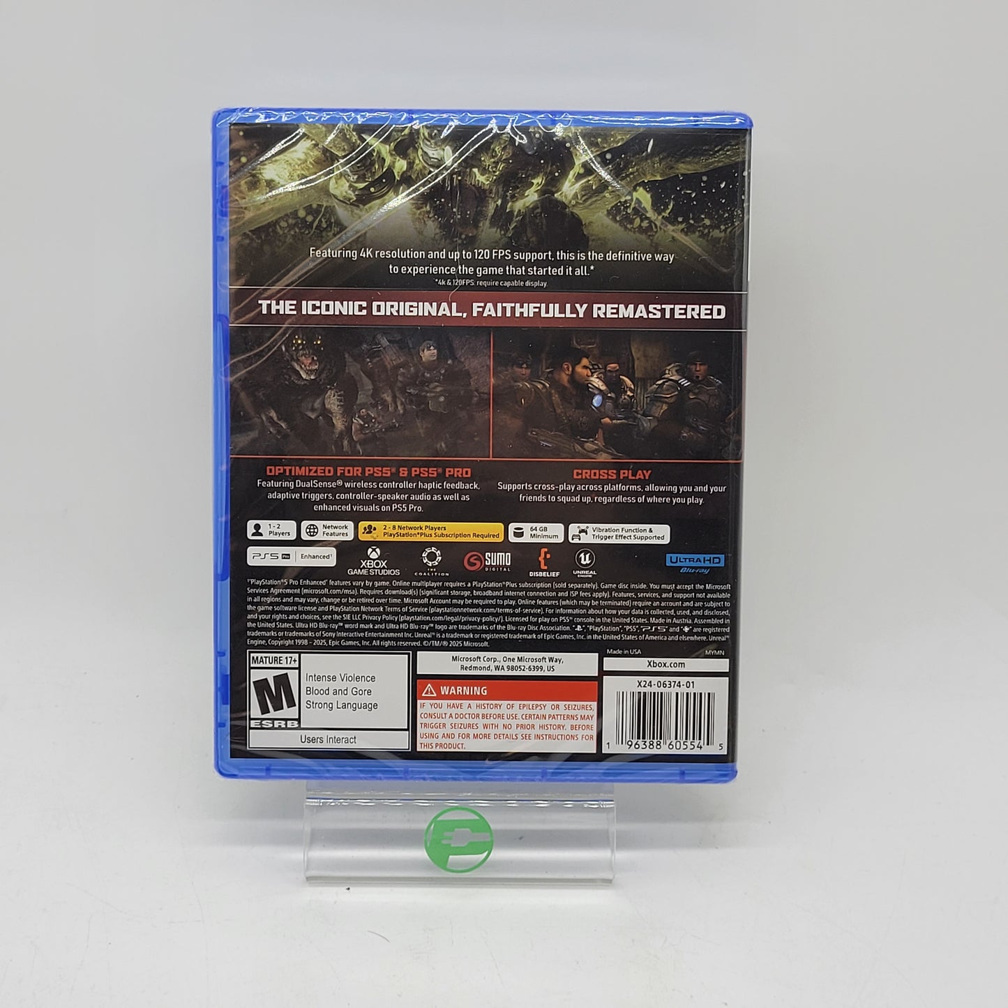 New Gears Of War: Reloaded (Sony PlayStation 5 PS5, 2025)