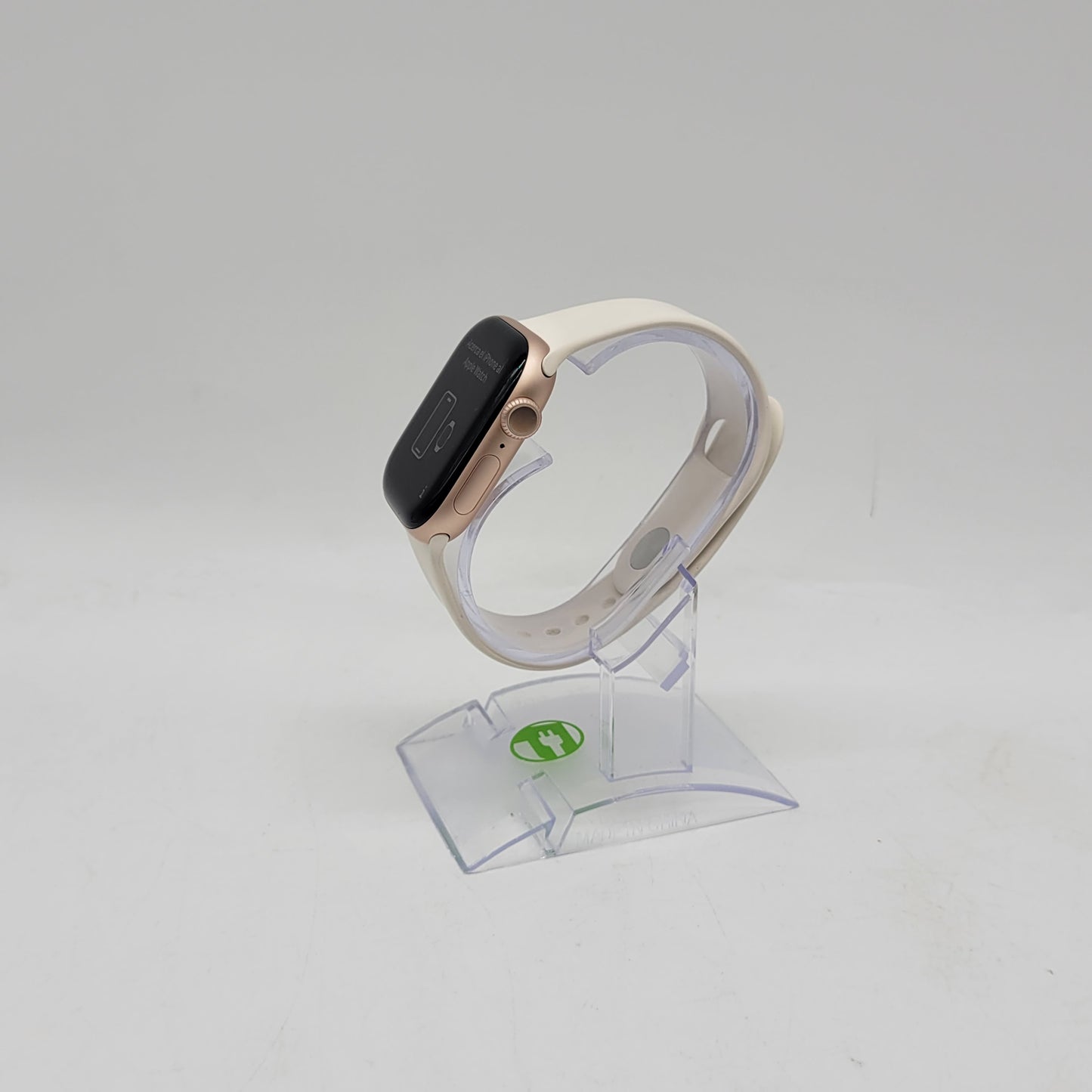 Unlocked Apple Watch Series 10 42MM Gold Aluminum Starlight Sport Band MWX93LW/A