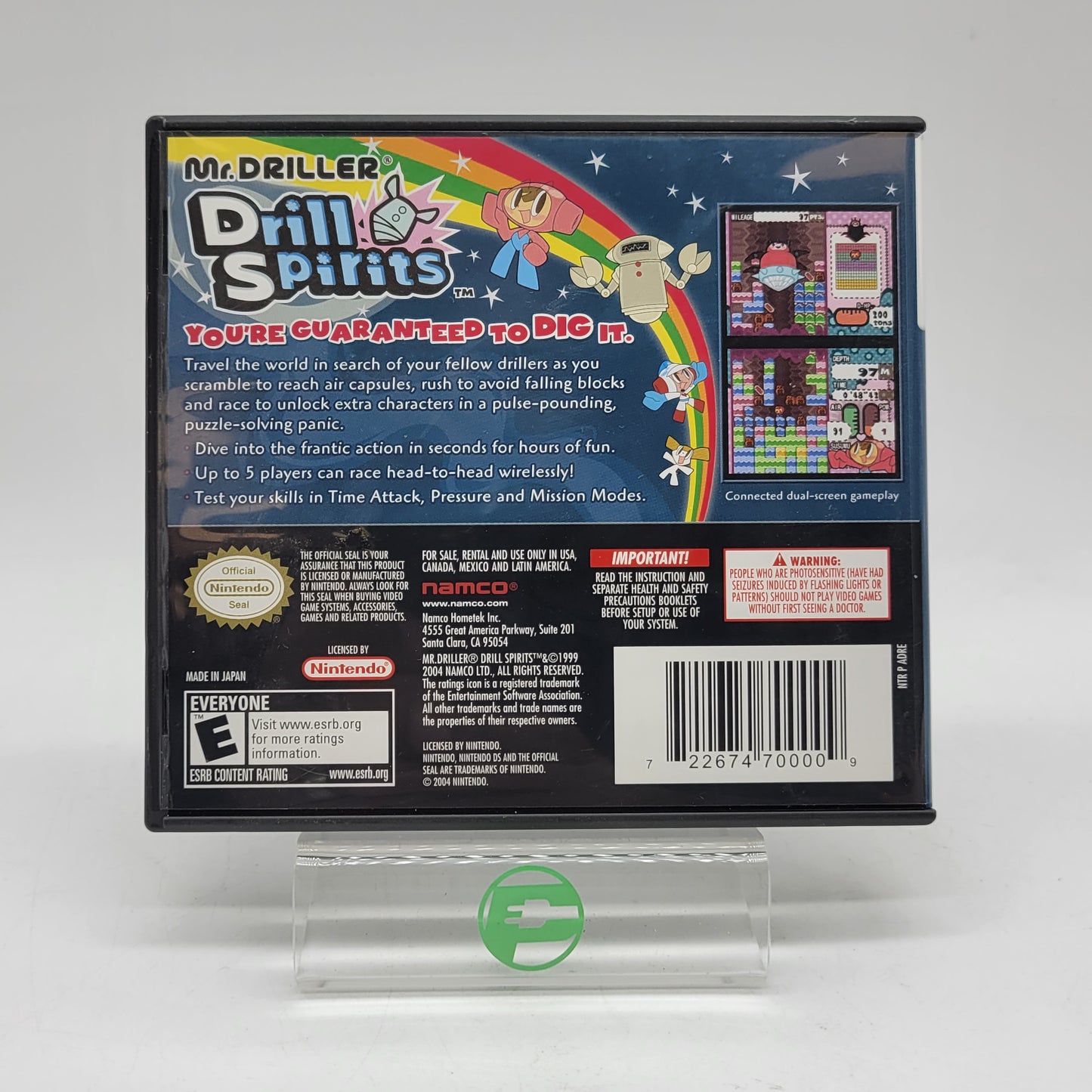 Mr Driller Drill Spirits (Nintendo DS, 2004)