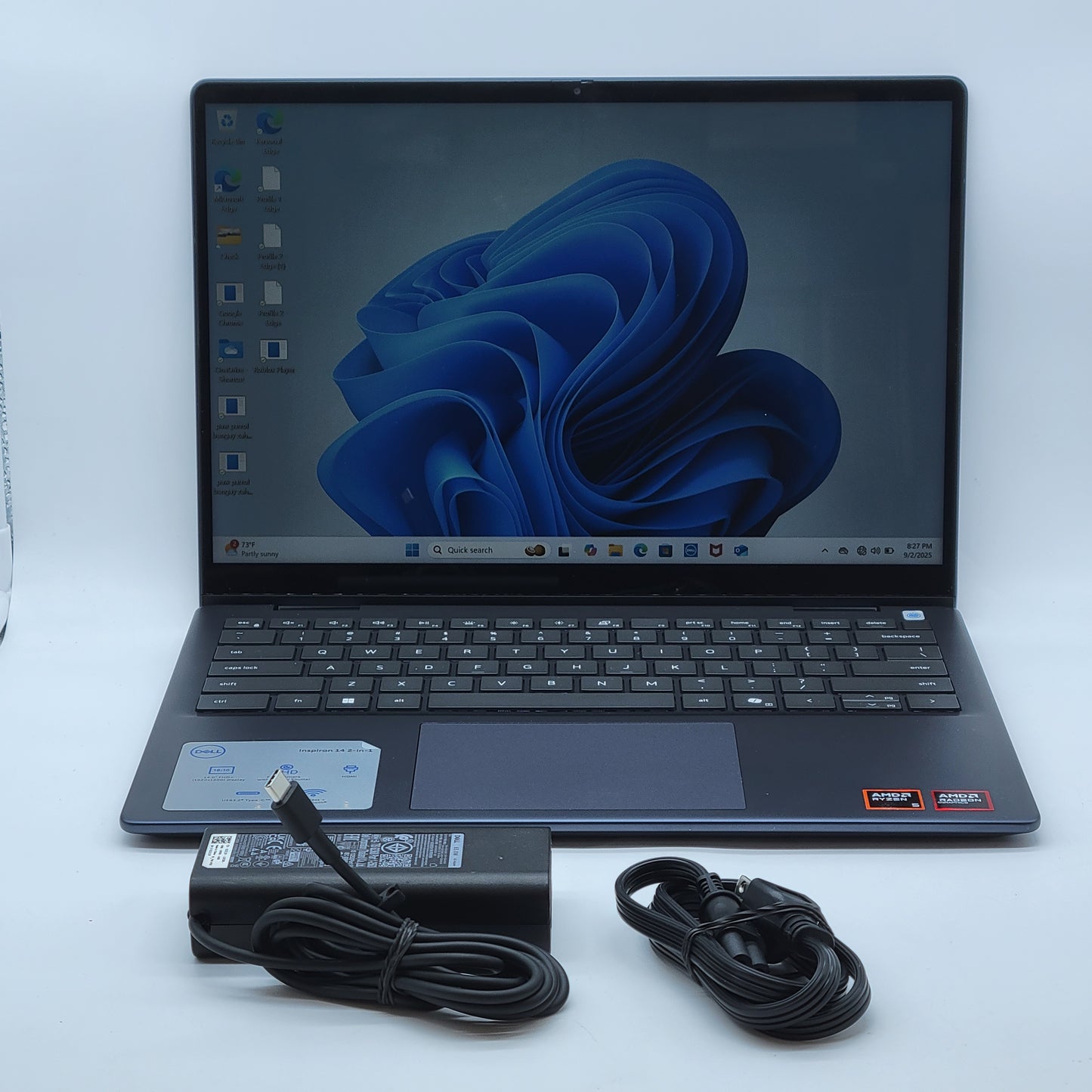 Dell Inspiron 14 7445 2 IN 1 14" Ryzen 5 8640HS 3.5GHz 8GB RAM 512GB SSD
