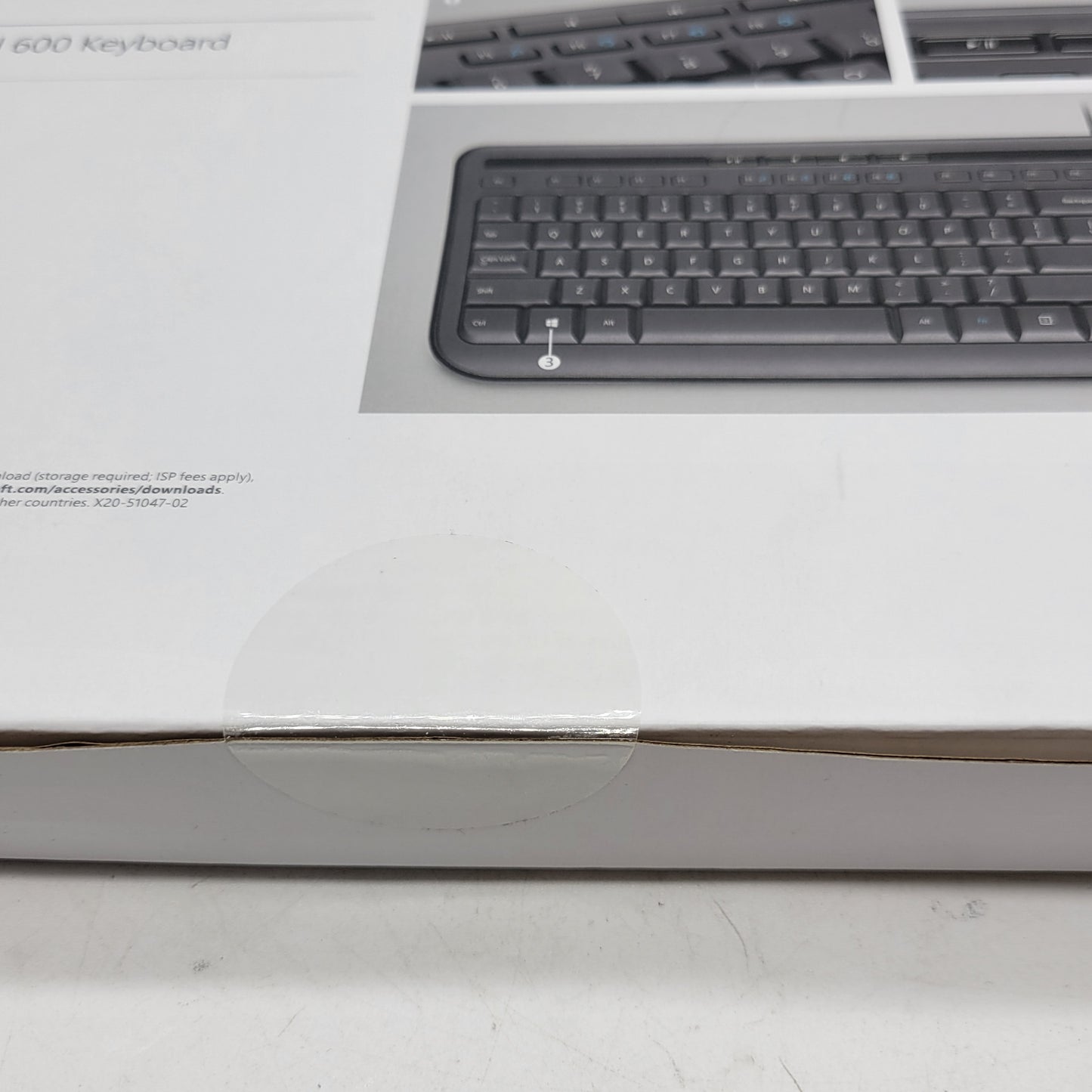 New Microsoft Wired 600 Keyboard 1576 Wired Keyboard Black