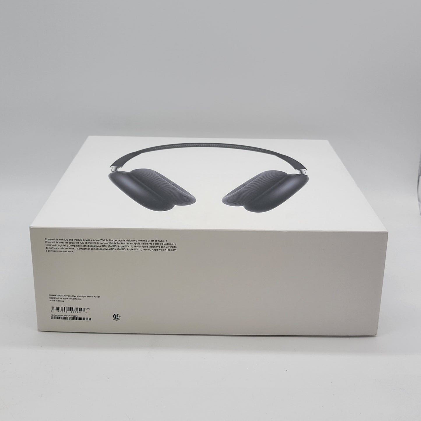 Apple AirPods Max USB-C Wireless Over-Ear Headphones MIDNIGHT MWW43AM/A