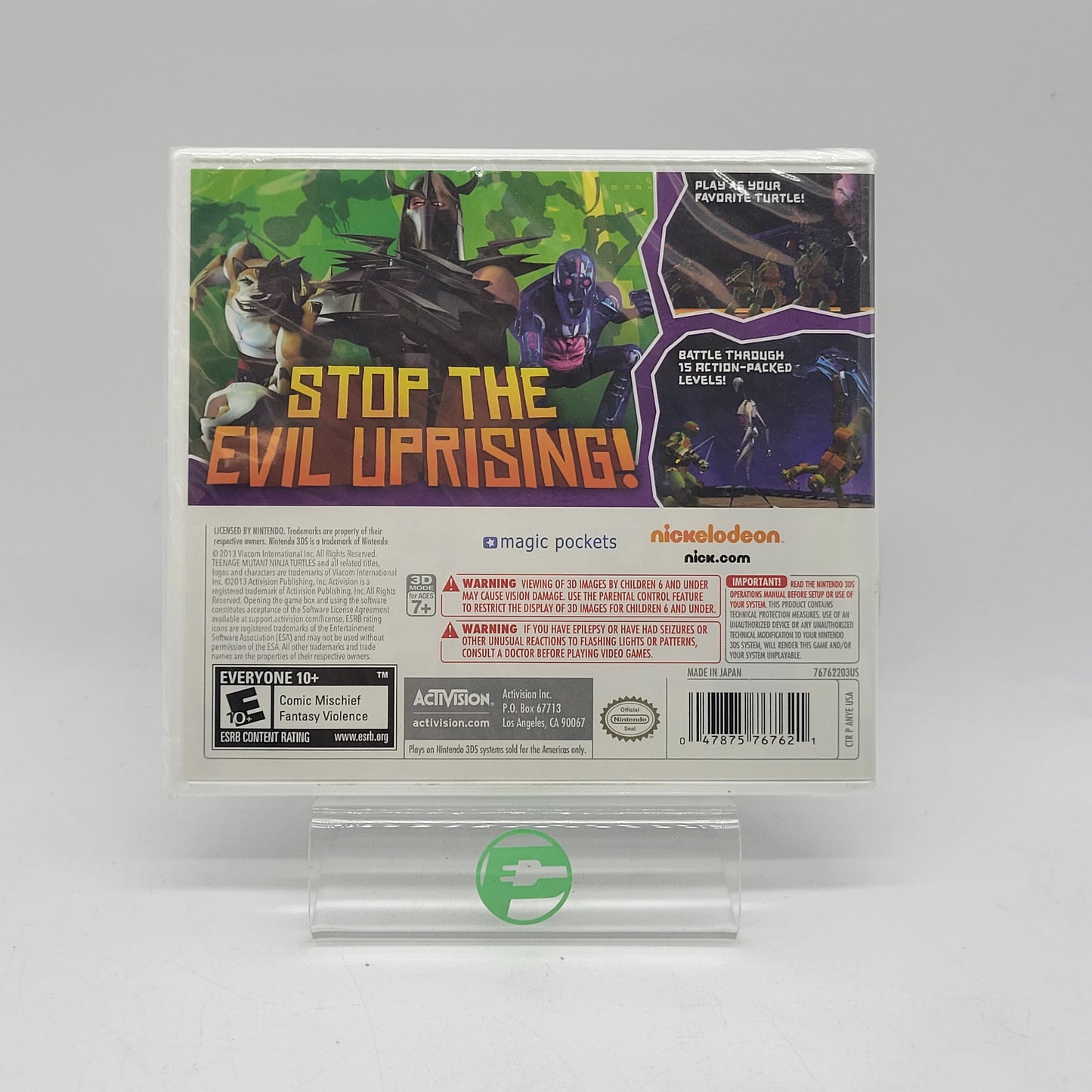 New Teenage Mutant Ninja Turtles (Nintendo 3DS, 2013)