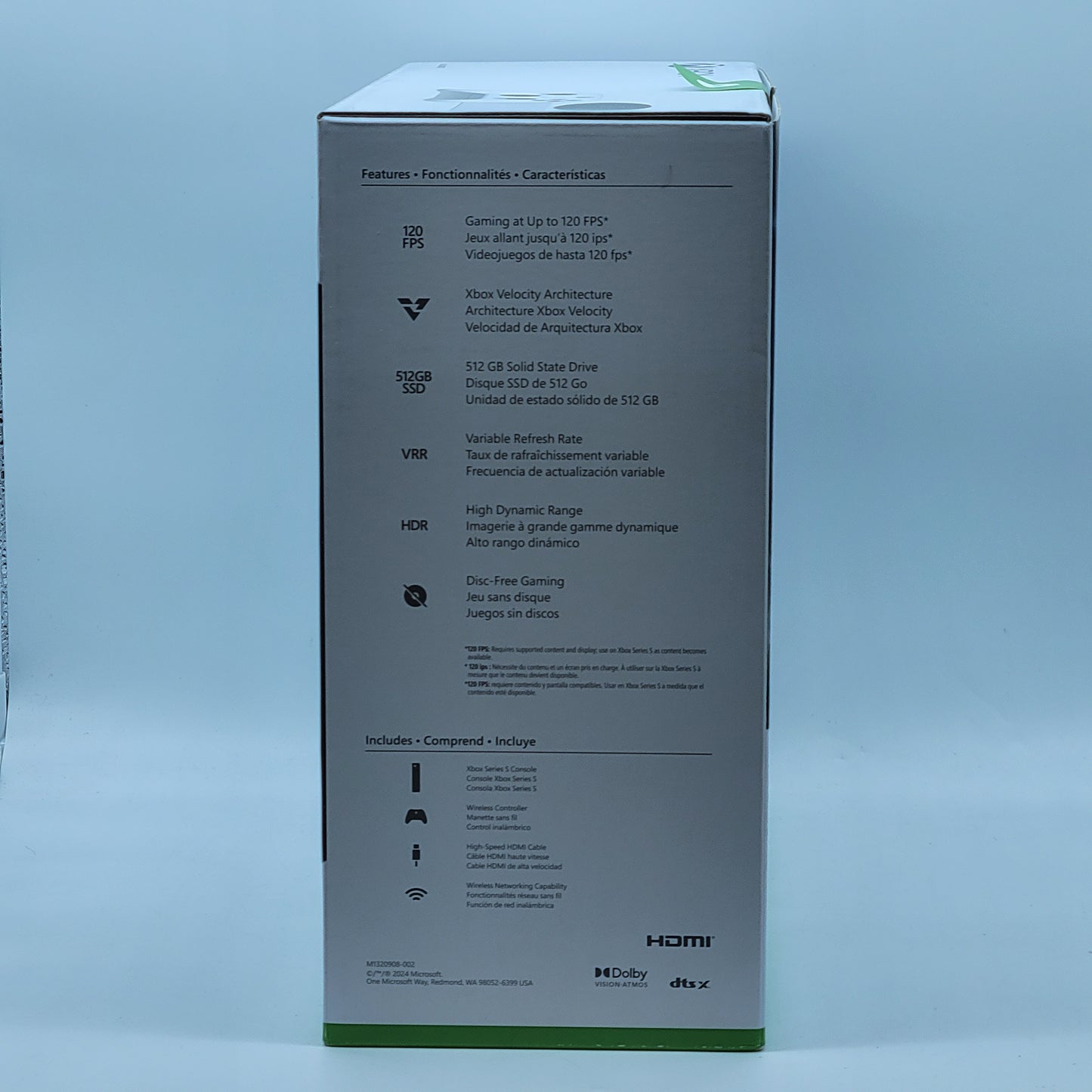 New Microsoft Xbox Series S 512GB Console Gaming System White 1883