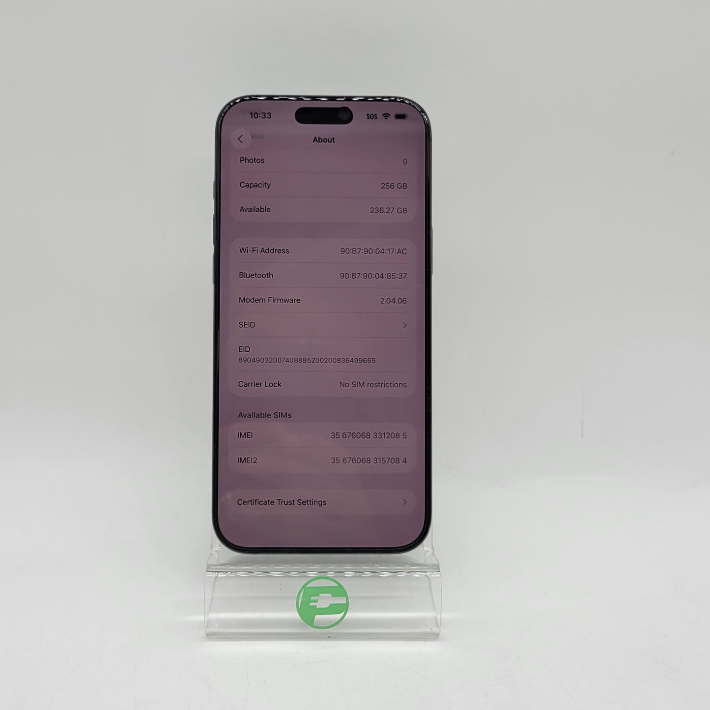 Factory Unlocked Apple iPhone 16 Pro Max 256GB Black Titanium MYW33LL/A