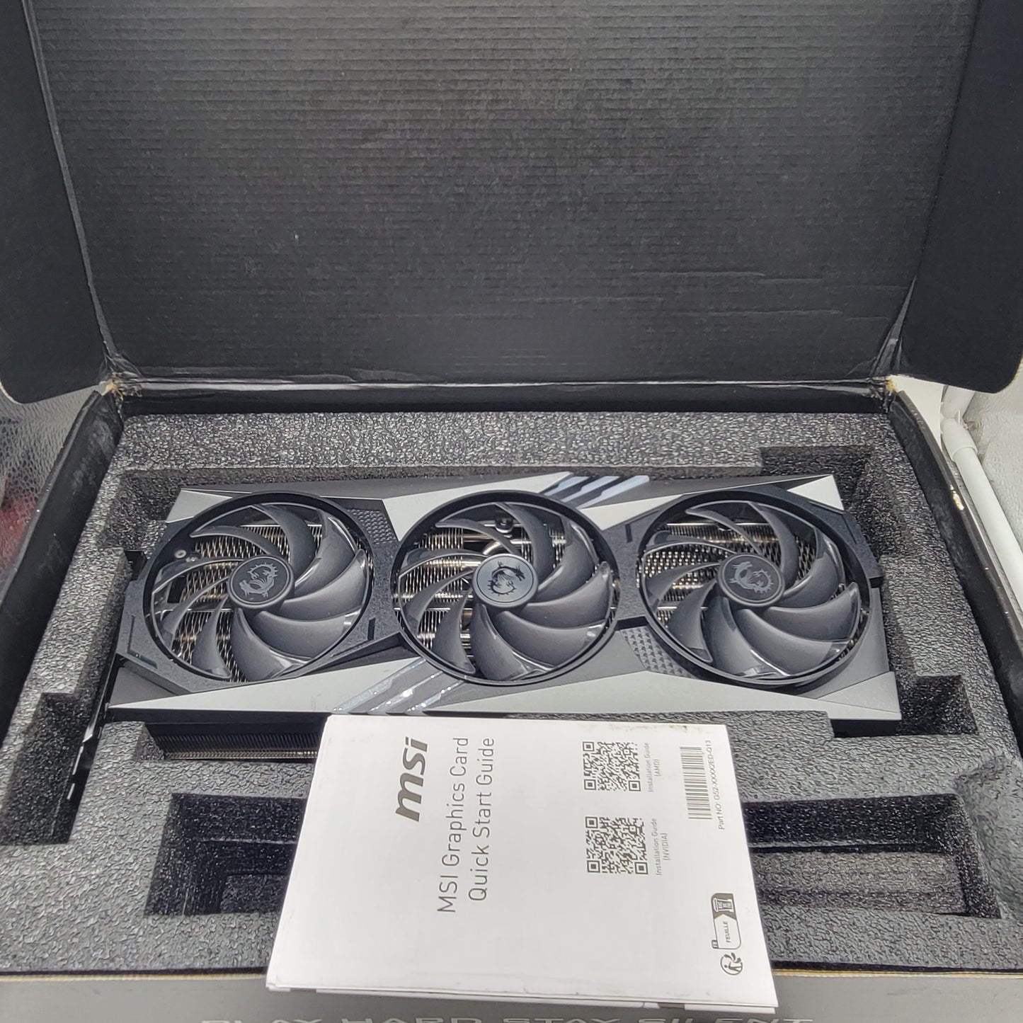 MSI GeForce RTX 4090 Gaming X Trio 24GB GDDR6X Graphics Card 912-V510-402