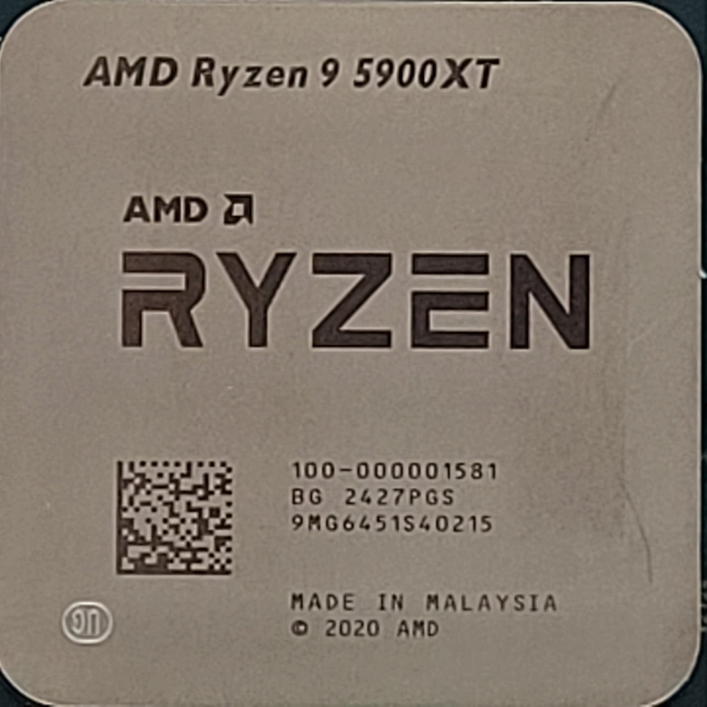 AMD Ryzen 9 5900XT 3.30GHz 16 Core 100-000001581 32 Thread AM4