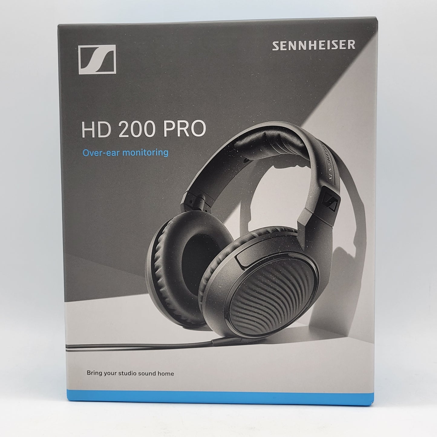 New Sennheiser HD 200 PRO Wired Over-Ear Monitoring Headphones Black