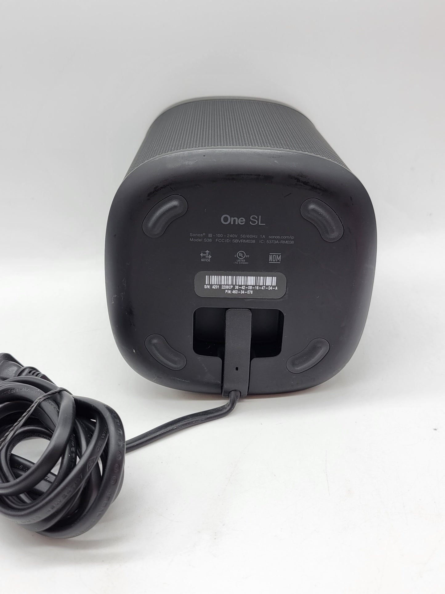 Sonos One SL Smart Speaker Black S38