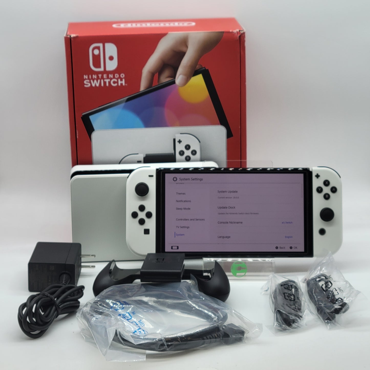 Nintendo Switch OLED Video Game Console HEG-001 White