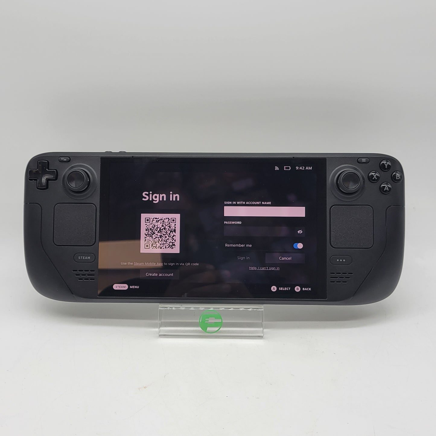 Valve Steam Deck OLED 7.4" AMD 6nm Ryzen APU 6GB RAM 512GB Black 1030