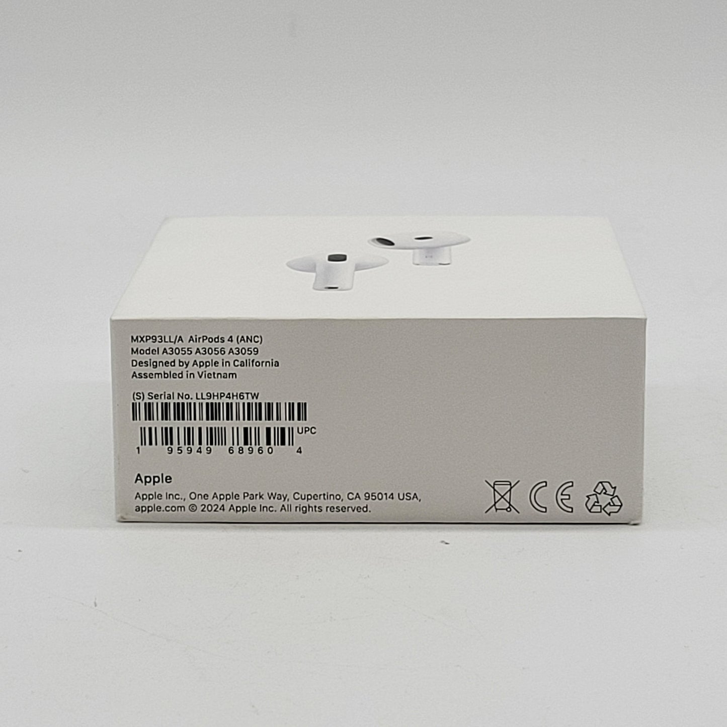 New Apple AirPods 4th GEN ANC with MagSafe Charging Case A3056 A3055 A3059