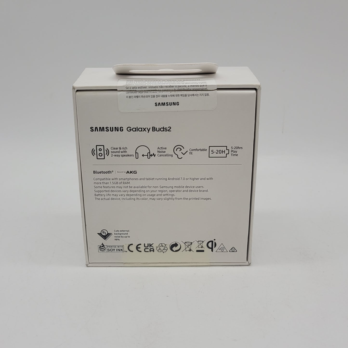 Samsung Galaxy Buds2 SM-R177 Noise Canceling Earbuds Lavender