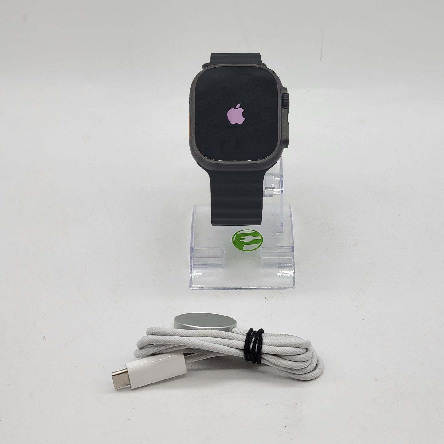 Unlocked Apple Watch Ultra 2 49MM Black Titanium Black Sport Band A2986