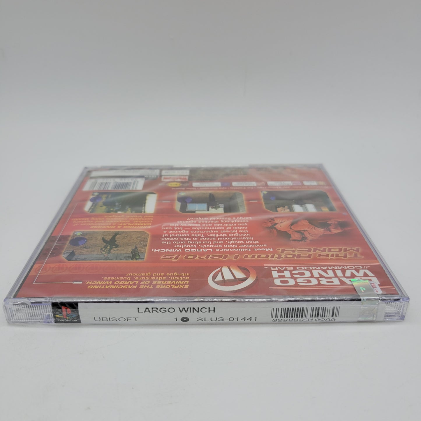 New Largo Winch (Sony PlayStation 1 PS1, 2002) Sealed
