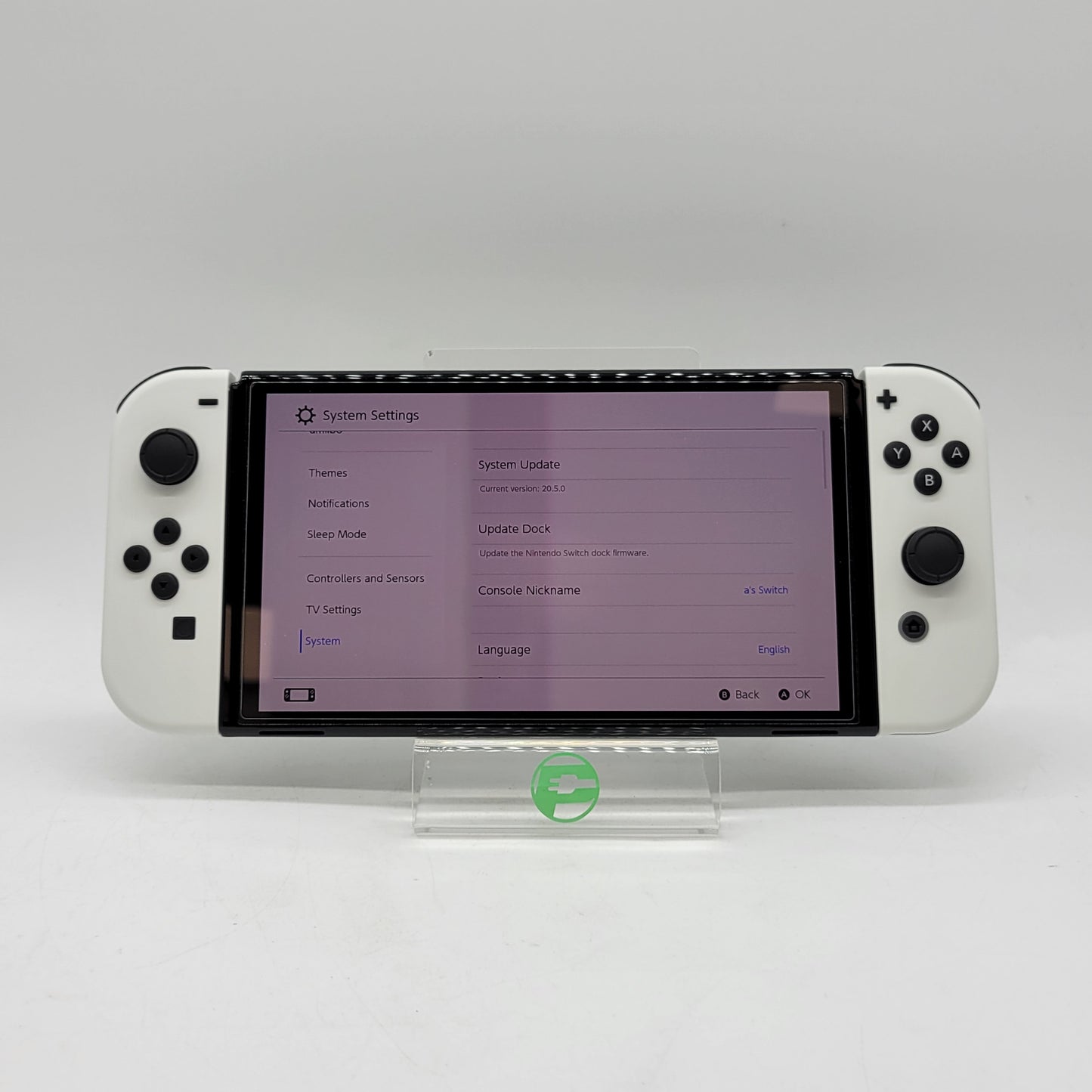 Nintendo Switch OLED Video Game Console HEG-001 White