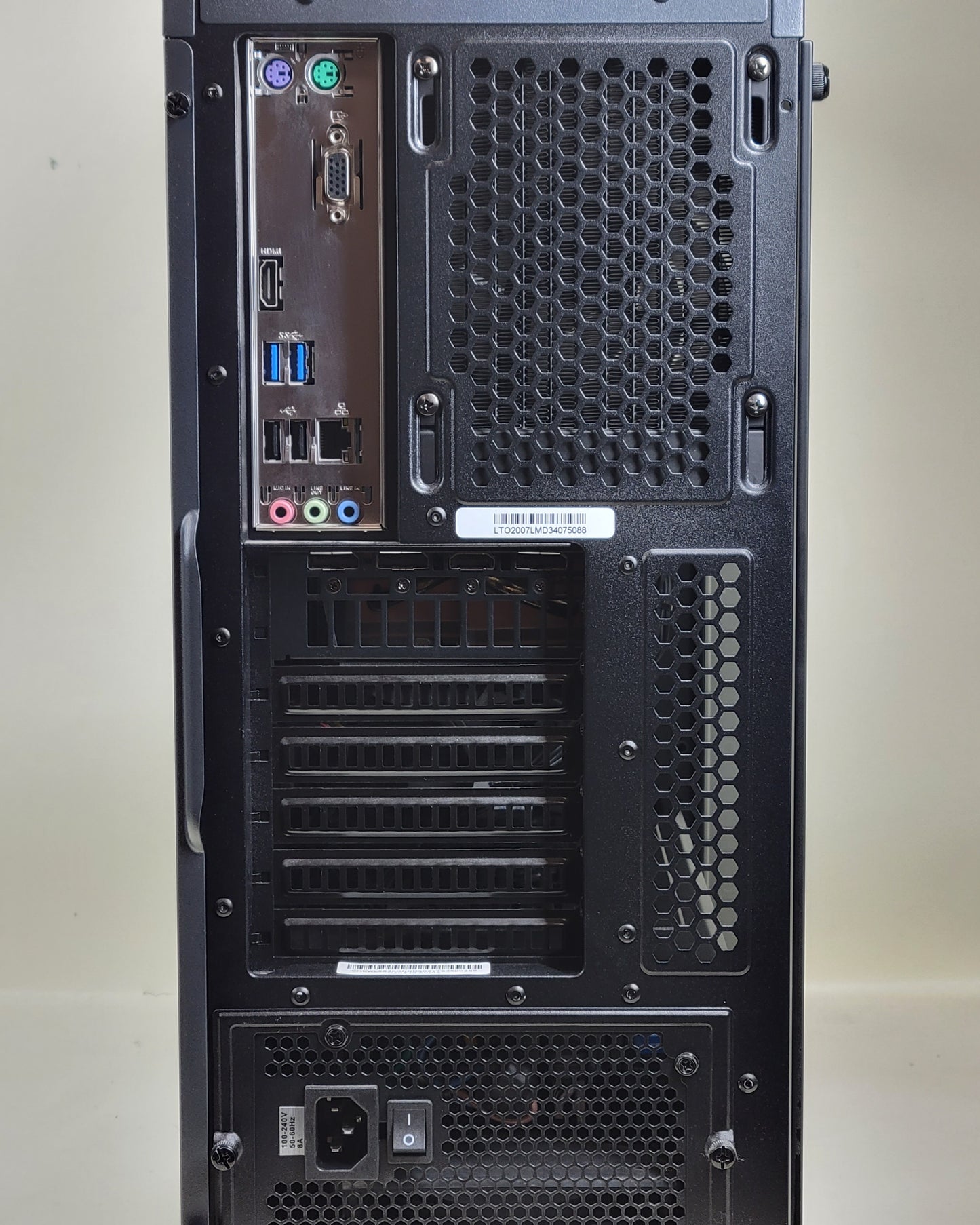 Digital Storm i7-9700F 3.00GHz 16GB RAM 512GB, 2TB HDD RTX 2070 Super ,Monitor
