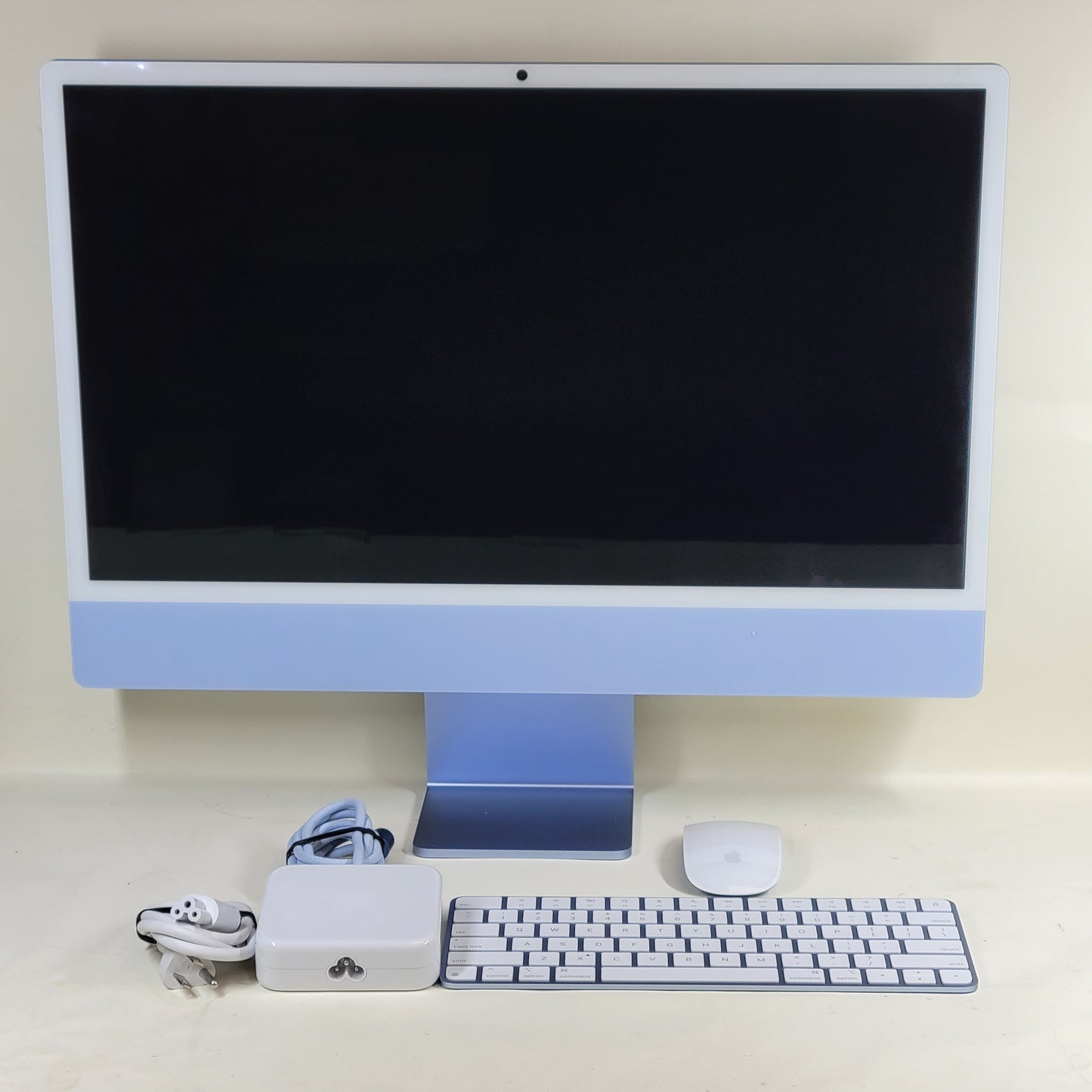 2024 Apple iMac 24" M4 8 Core 4.5GHz 16GB RAM 256GB SSD Blue MWUF3LL/A