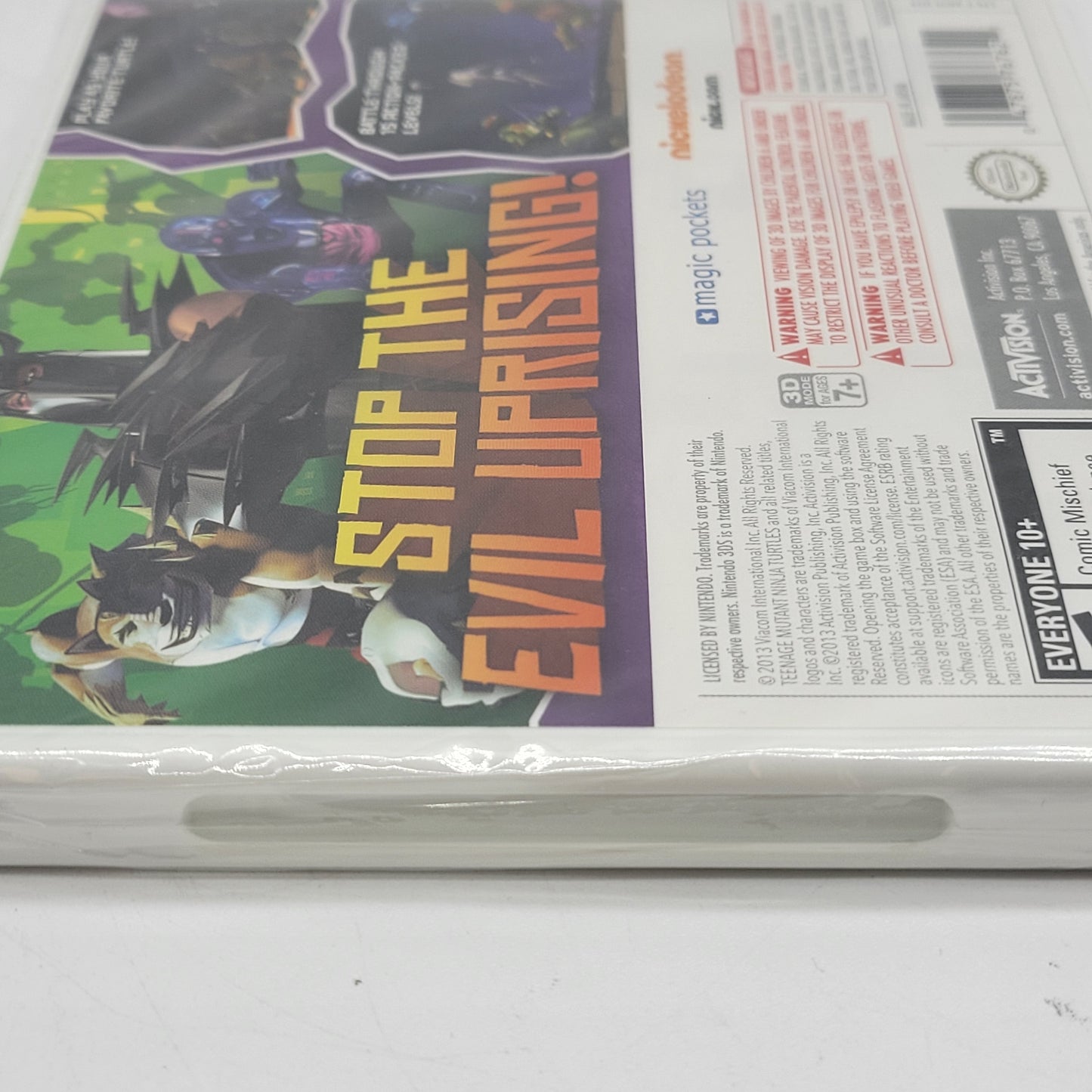New Teenage Mutant Ninja Turtles (Nintendo 3DS, 2013)