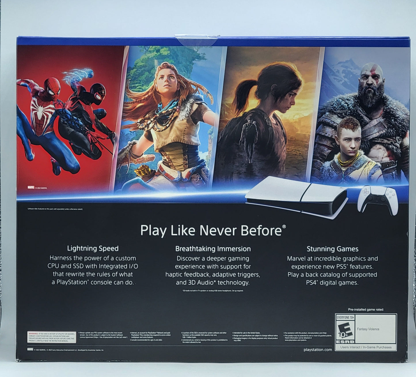 New Sony PlayStation 5 Slim Digital Edition PS5 1TB White Console Gaming System