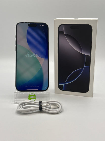 Factory Unlocked Apple iPhone 16 Pro Max 256GB Black Titanium MYW33LL/A