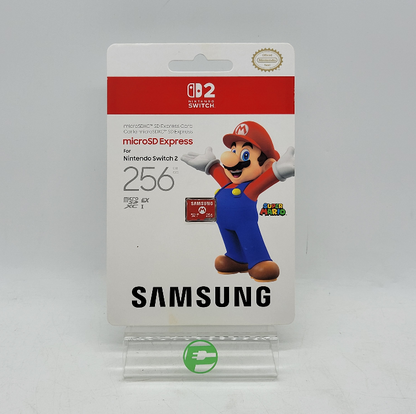 New Samsung MicroSD Card 256GB for nintendo Switch 2 MB-MZ256S