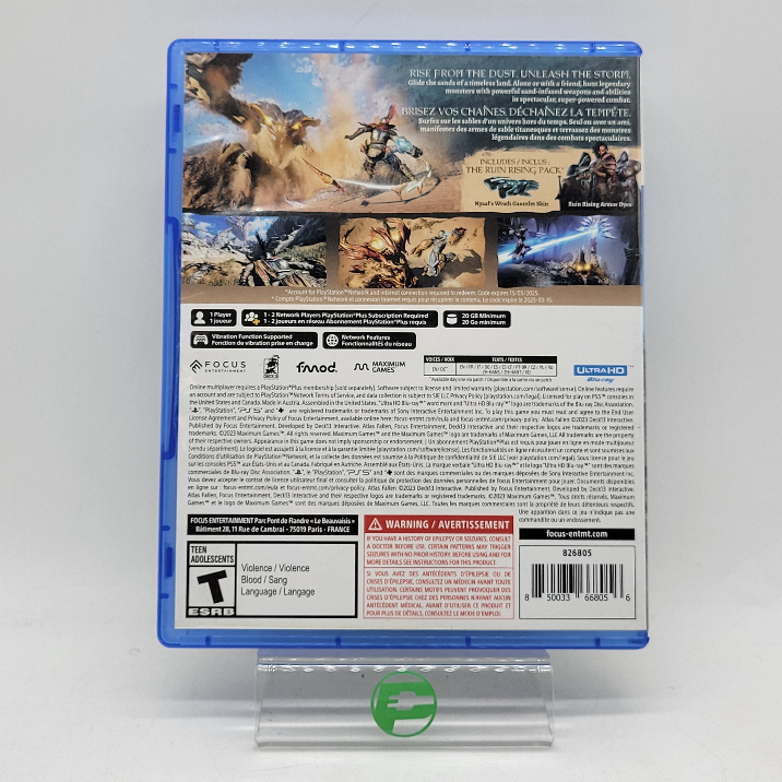 Atlas Fallen (Sony PlayStation 5 PS5, 2023)