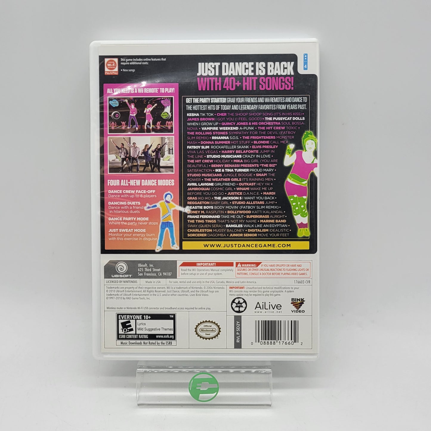 Just Dance 2 [Best Buy Edition] (Nintendo Wii, 2010)