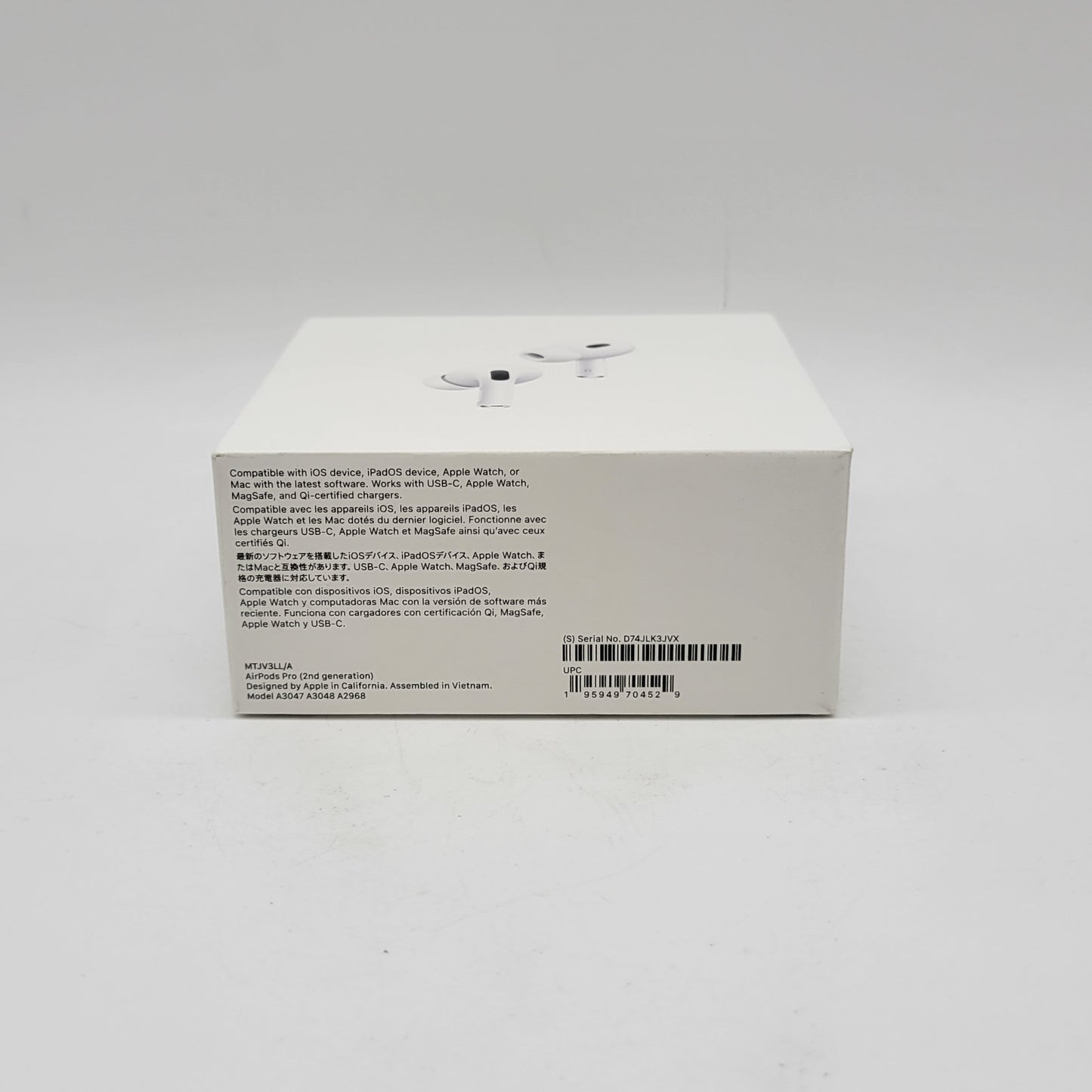 New Apple AirPods Pro 2nd Gen with MagSafe Charging Case A3048 A3047 A2968