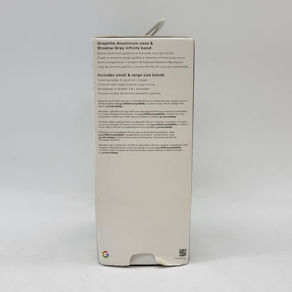 New Fitbit Sense 2 24mm Health & Fitness Smart Watch FB521BKGB