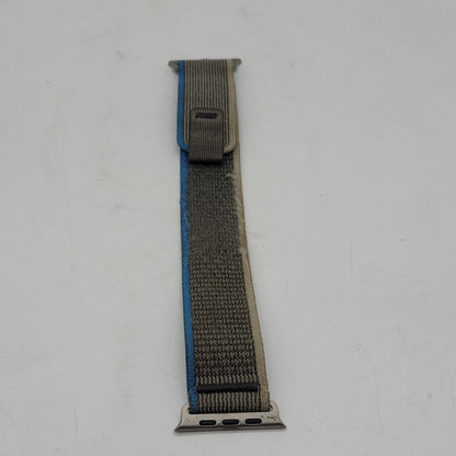 Unlocked Apple Watch Ultra 49MM Natural Titanium Gray Trail Loop MQF33LL/A