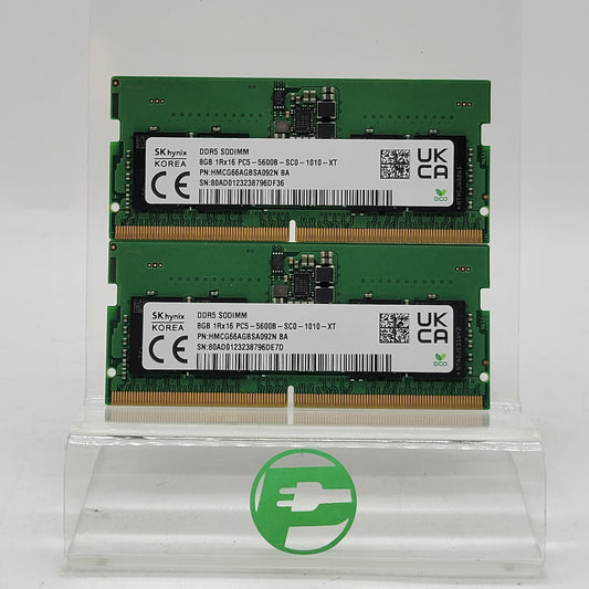 SK Hynix 16GB (2x8GB) RAM DDR5 5600MHz HMCG66AGBSA092N BA