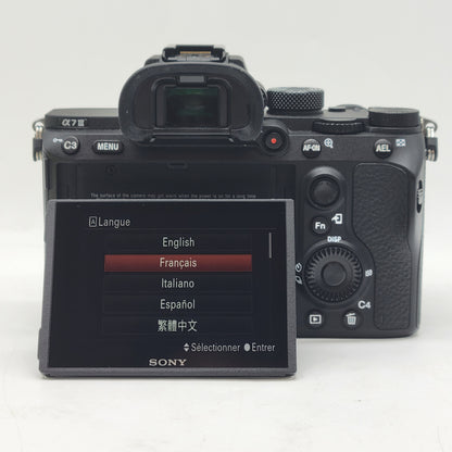 Sony Alpha A7 III 24.2MP Full-Frame Mirrorless Digital Camera 5342 Shutter Count