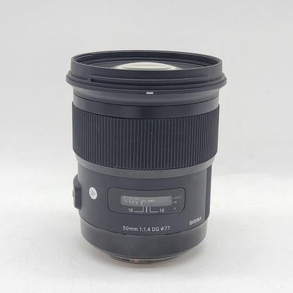 Sigma DG 50mm f/1.4 DG For Canon EF Mount Auto & Manual Lens