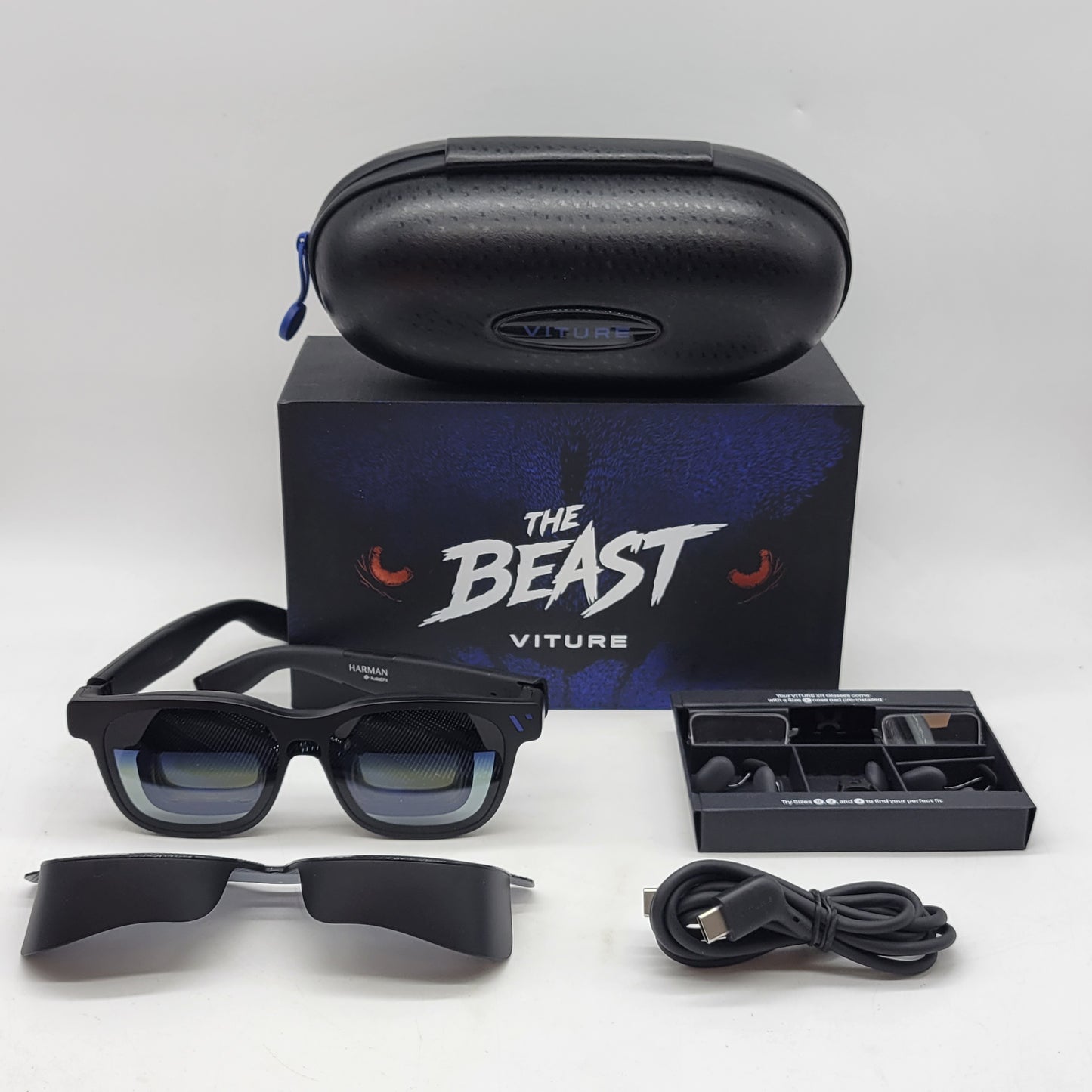 Beast Viture XR Matte Black V1254 AI Smart Glasses
