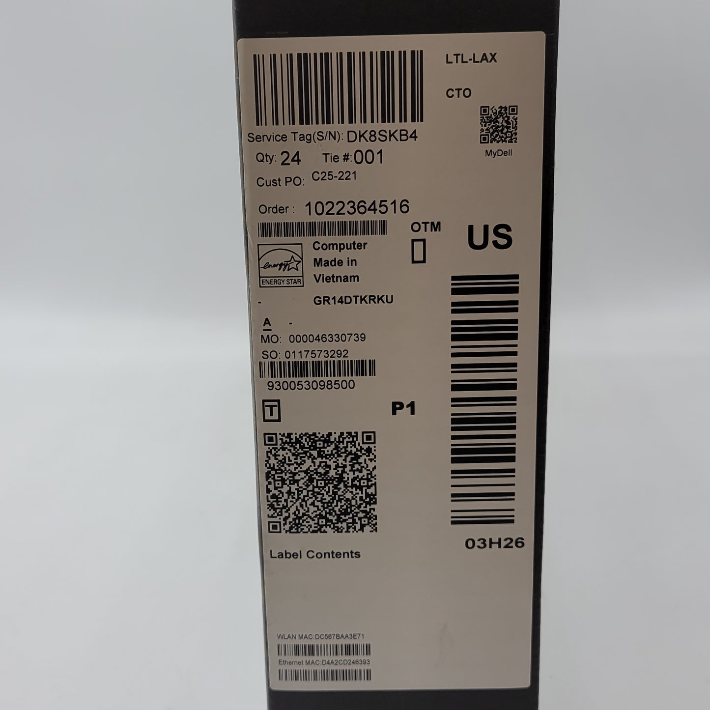 New Dell Pro Max 14 MC14255 Ryzen AI 7 Pro 350 2.0GHz 32GB RAM 512GB SSD Read