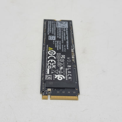 Western Digital WD 2280mm WD-Black 512GB M.2 NVMe Gen 4.0 x 4 SSD 