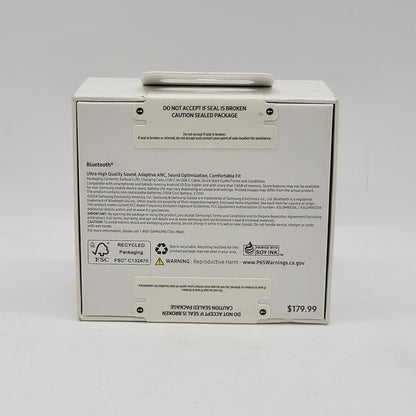 New Samsung Galaxy Buds3 SM-R530 True Wireless Earbuds Silver