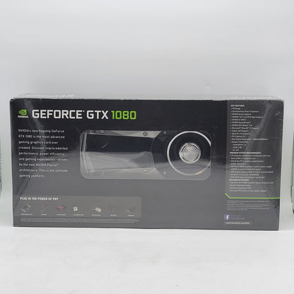 New PNY GeForce GTX 1080 Founders Edition 8GB GDDR5X Graphics Card